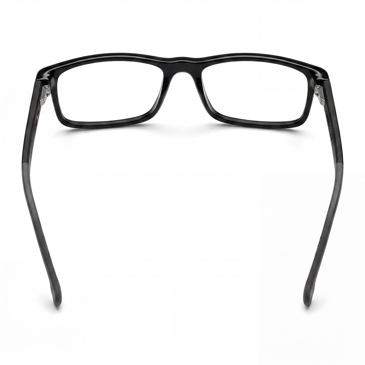 Gafas unisex Carrera 8865 de montura rectangular negra, 55 mm, Photo 4