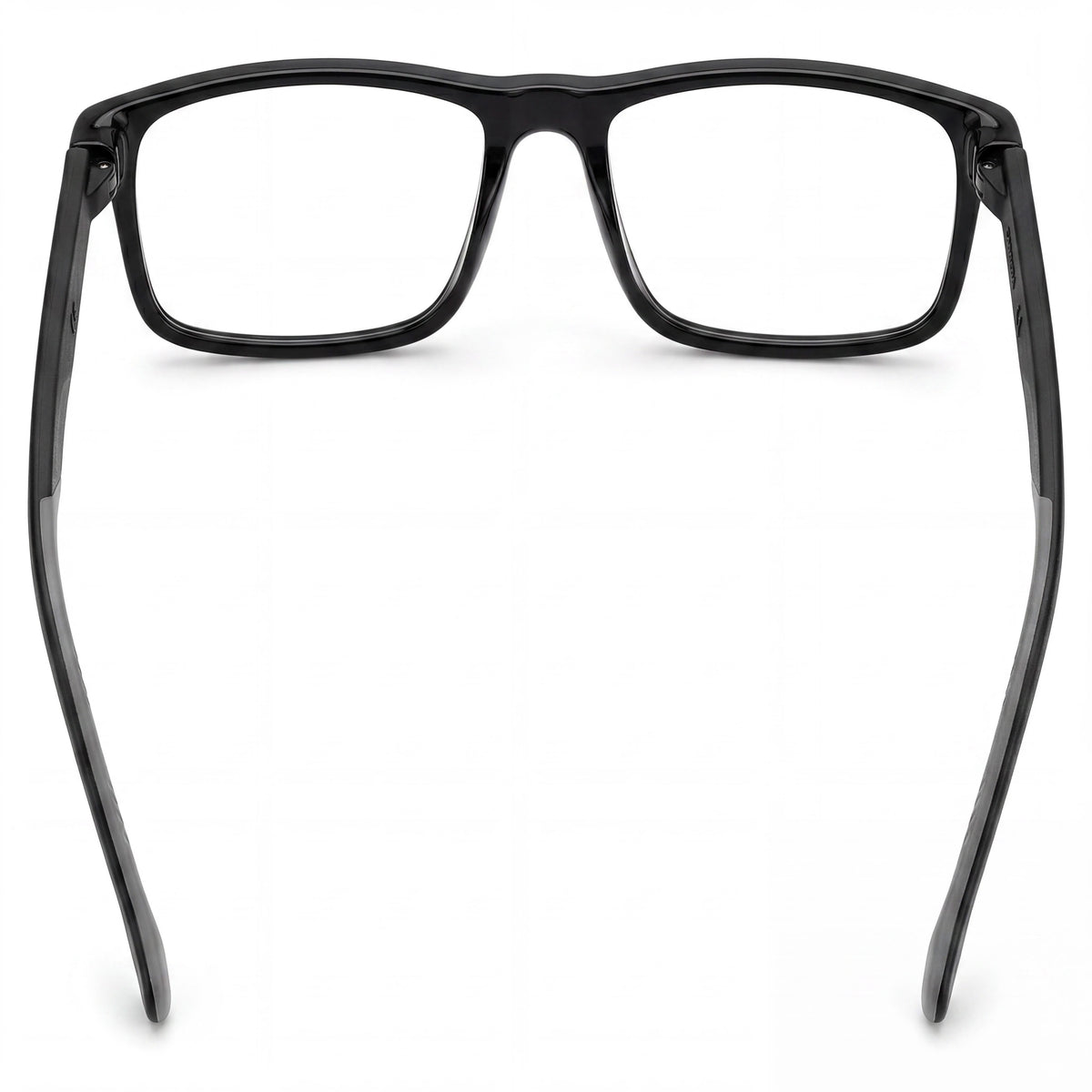 Gafas graduadas unisex rectangulares negras Carrera 8865, 57 mm, Photo 4