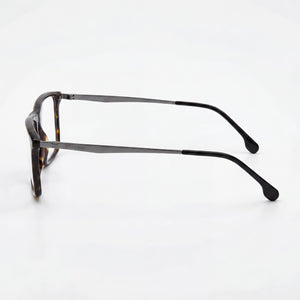 Carrera 8866 Rectangle Eyeglasses Unisex — front view, Plastic