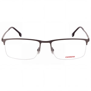 Carrera 8875 Rectangle Eyeglasses Unisex — front view, Titanium