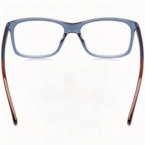 Carrera 8880 Rectangle Eyeglasses for Women — interior view, Polycarbonate demo lenses