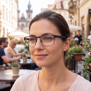 Carrera 8884 Black Blue Eyeglasses Unisex — outdoor wear, Alloy Steel frame