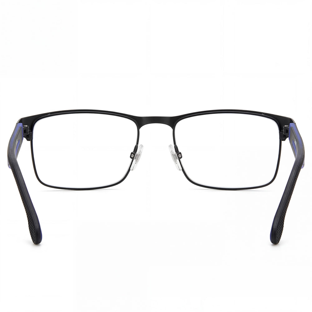Carrera 8884 Rectangle Eyeglasses Unisex — front view, Alloy Steel