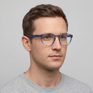 Carrera 8886 Blue Eyeglasses Men — lifestyle wear, prescription-ready frame for daily wear