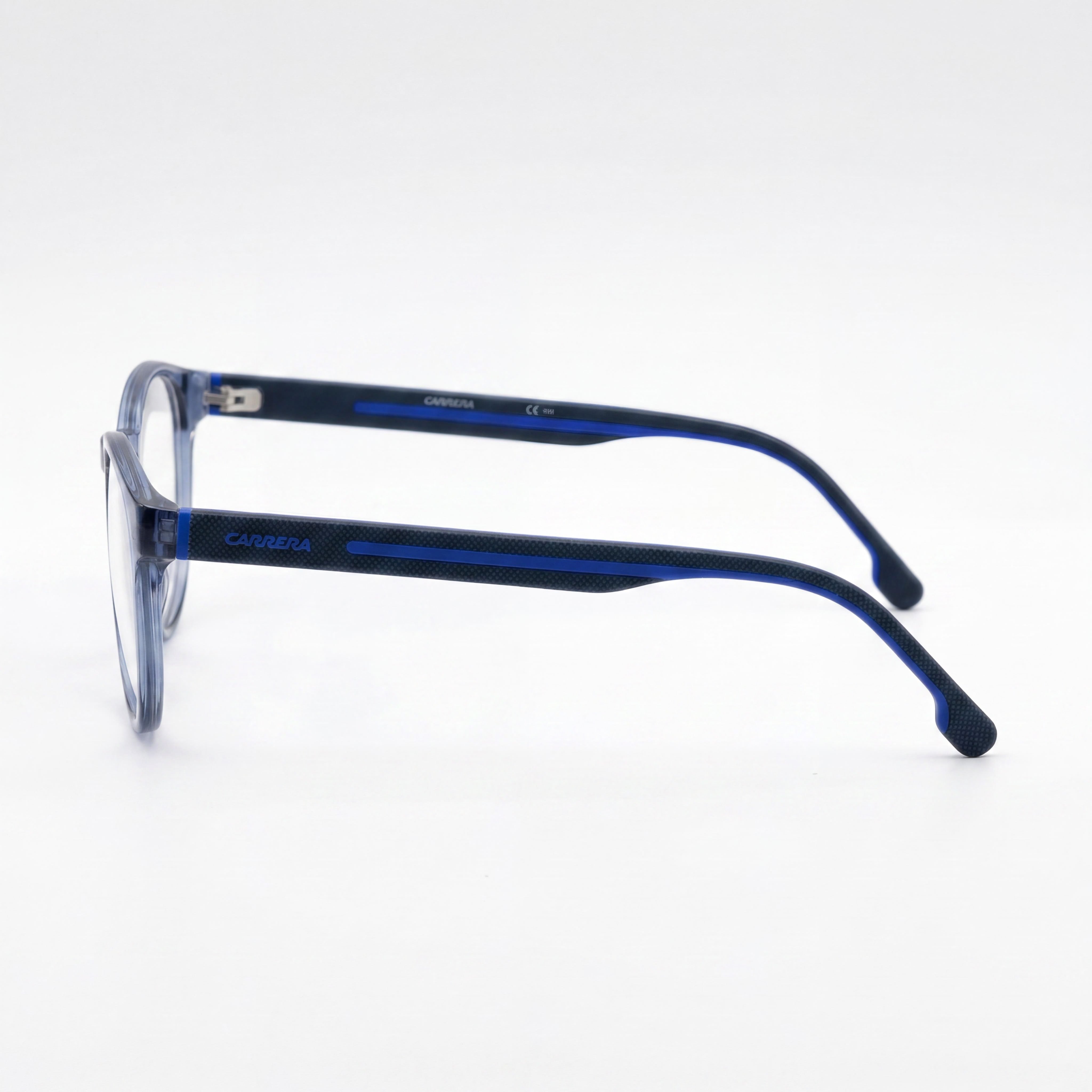 Carrera 8886 Gafas redondas azules para hombre, poliamida de 50 mm, Photo 3