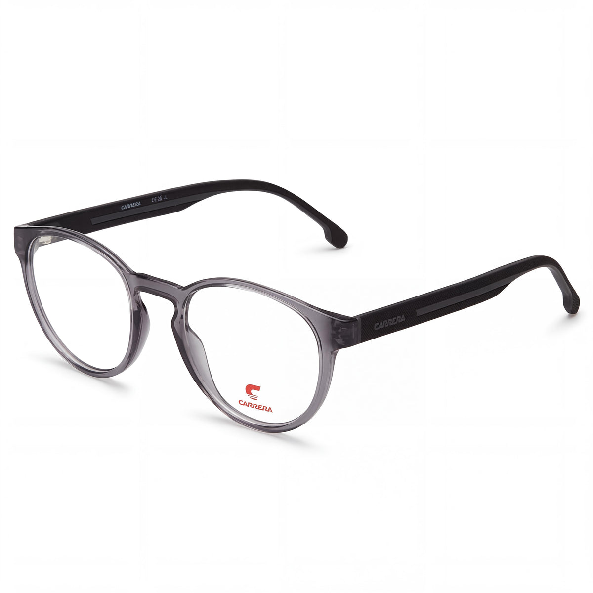 Gafas Carrera 8886 grises y negras redondas para mujer, 50 mm, Photo 1