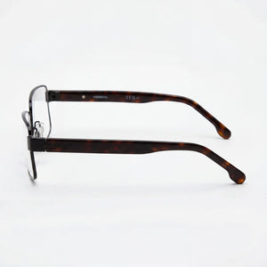 Carrera 8887 Rectangle Eyeglasses Unisex — front view, Alloy Steel