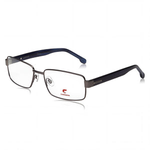 Carrera 8887 Black Square Eyeglasses for Men, Alloy Steel frame