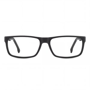 Carrera 8890 Rectangle Eyeglasses for Men — front view, Plastic