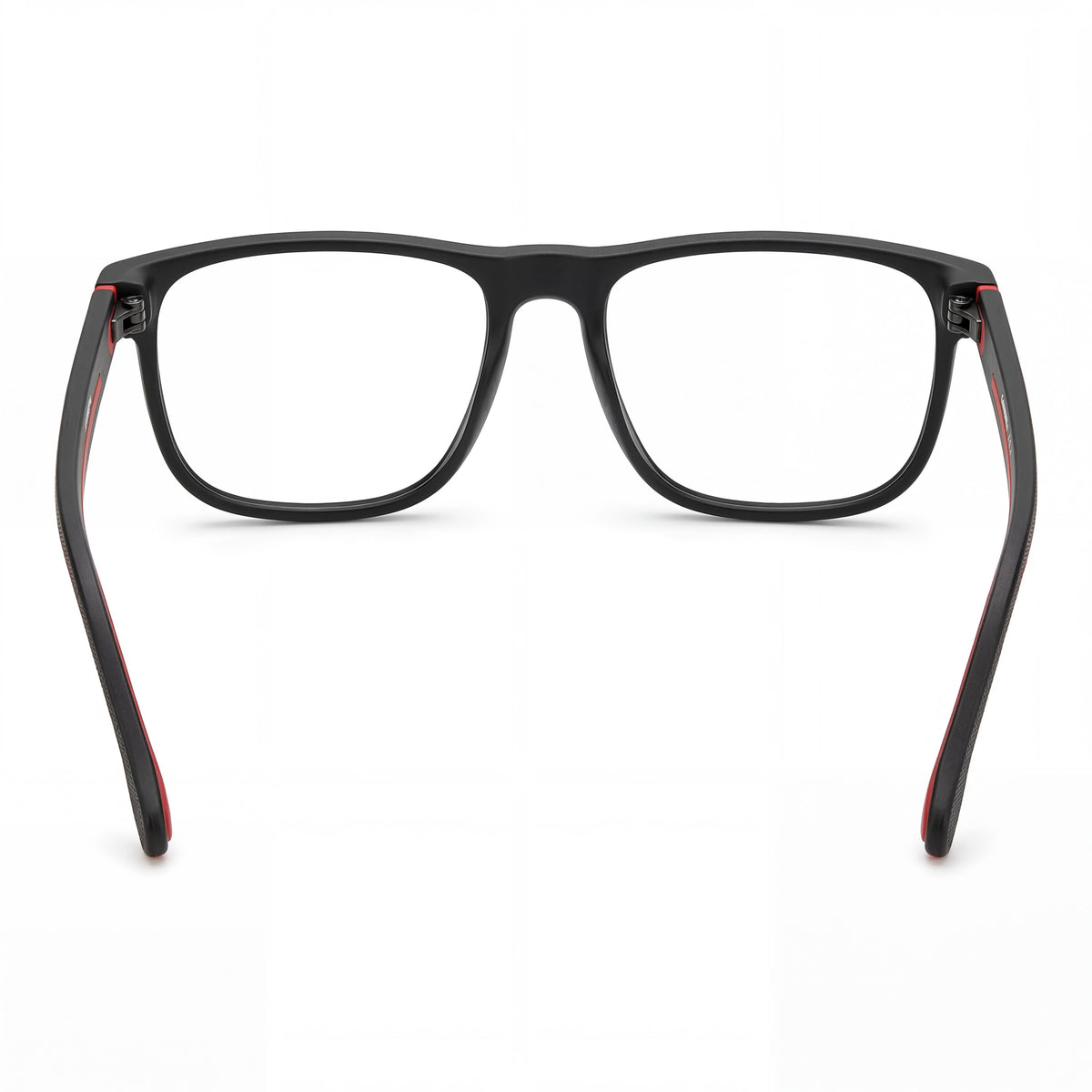 Gafas rectangulares Carrera 8892 negras y rojas para mujer, 55mm, Photo 3