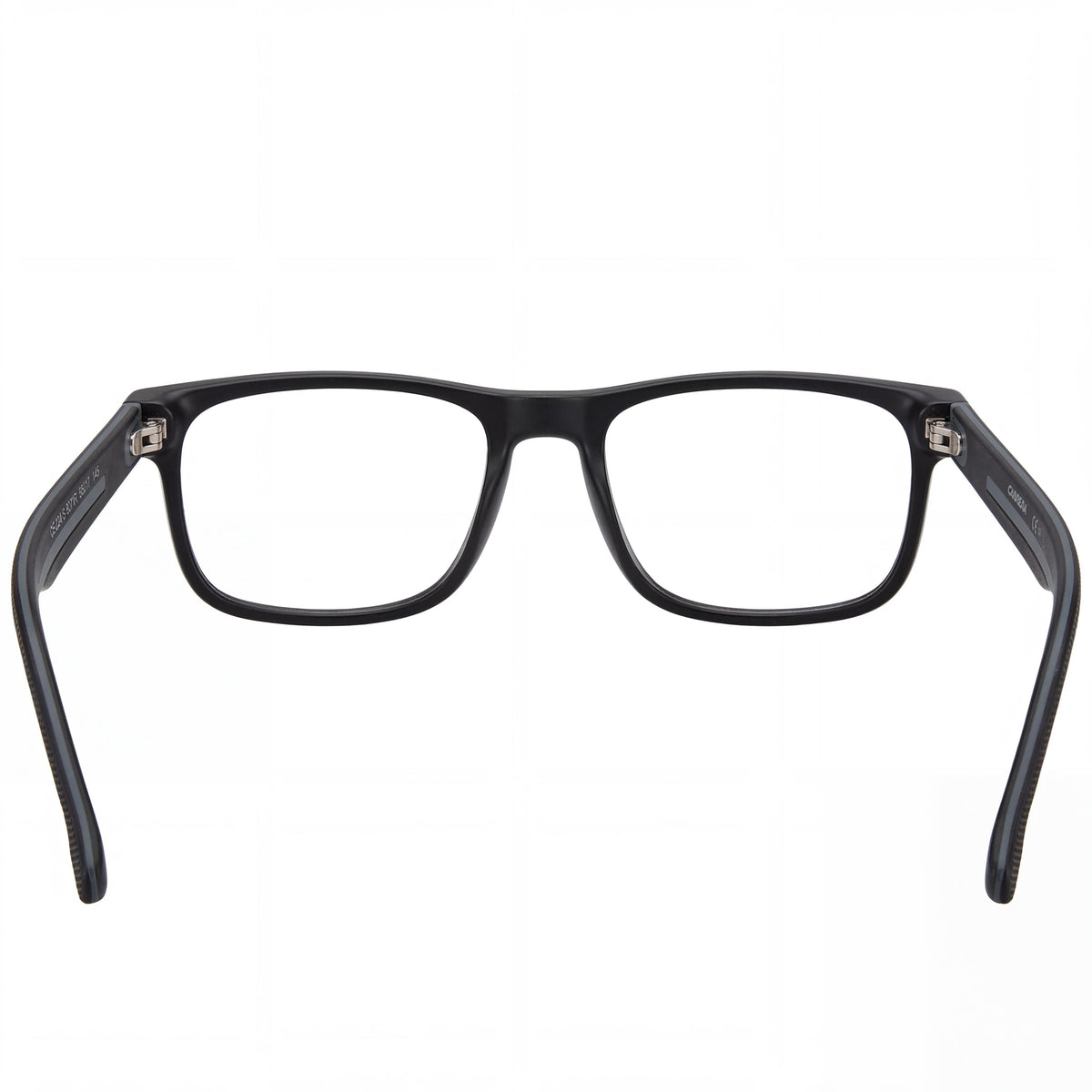 Carrera 8892 Black Grey Rectangle Eyeglasses Unisex, 55mm, Photo 3