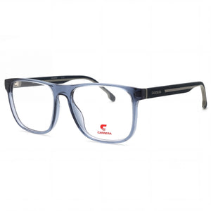 Carrera 8892 Blue Rectangle Eyeglasses for Women, Propionate frame
