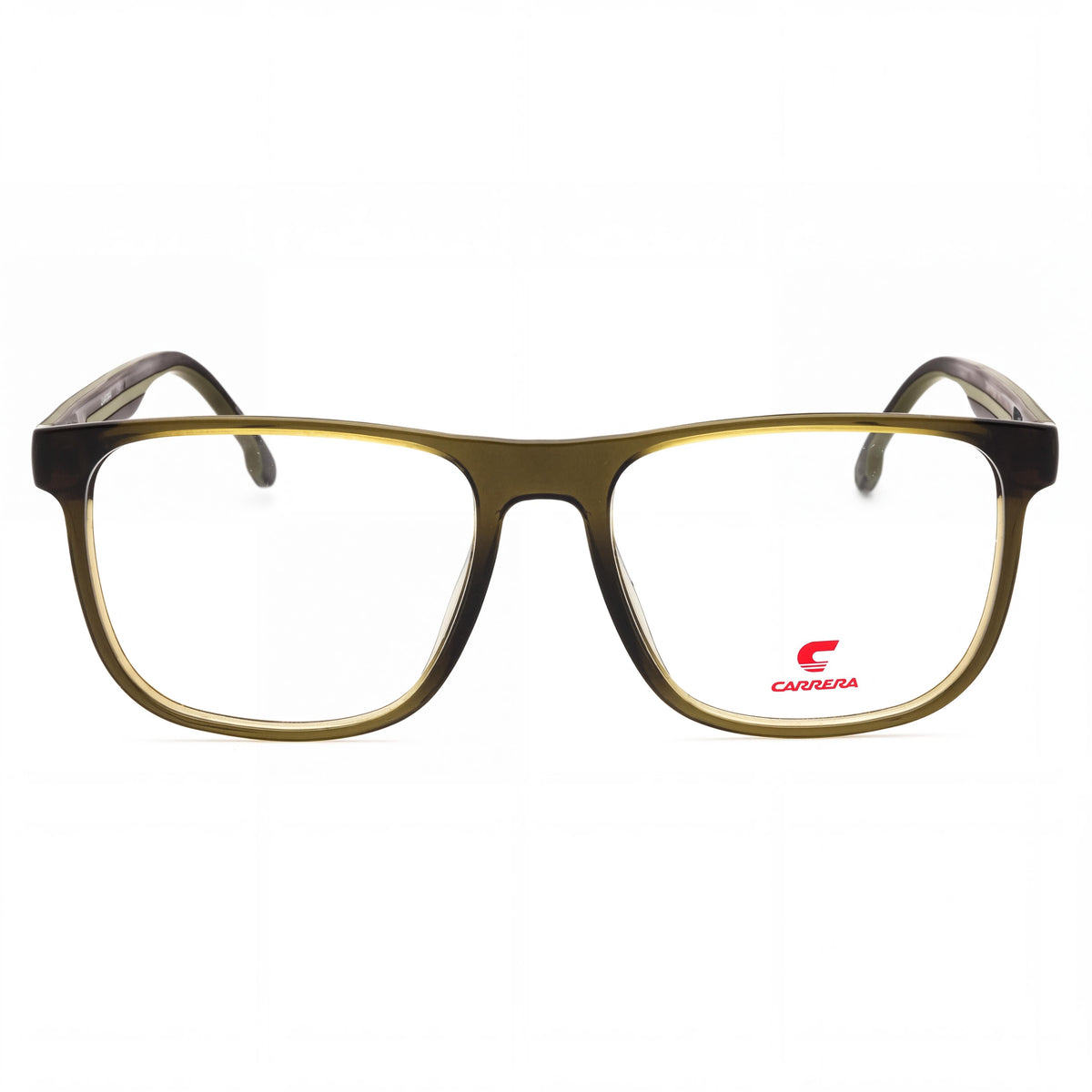 Gafas Carrera 8892 de montura moderna unisex de propionato, color negro oliva, lentes de policarbonato no polarizadas, 55 mm, Photo 2