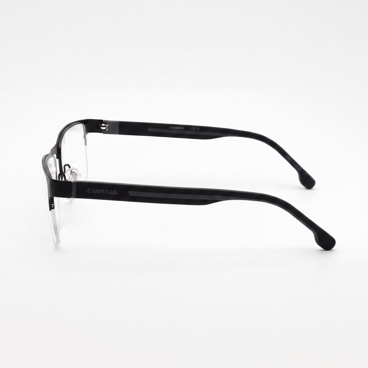 Carrera 8893 Black Grey Rectangle Eyeglasses Unisex, 54mm, Photo 2