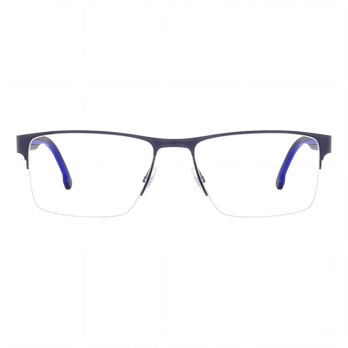 Carrera CARRERA 8893 Gafas de sol unisex de acero inoxidable azul mate sin polarizar 58 mm, Photo 2
