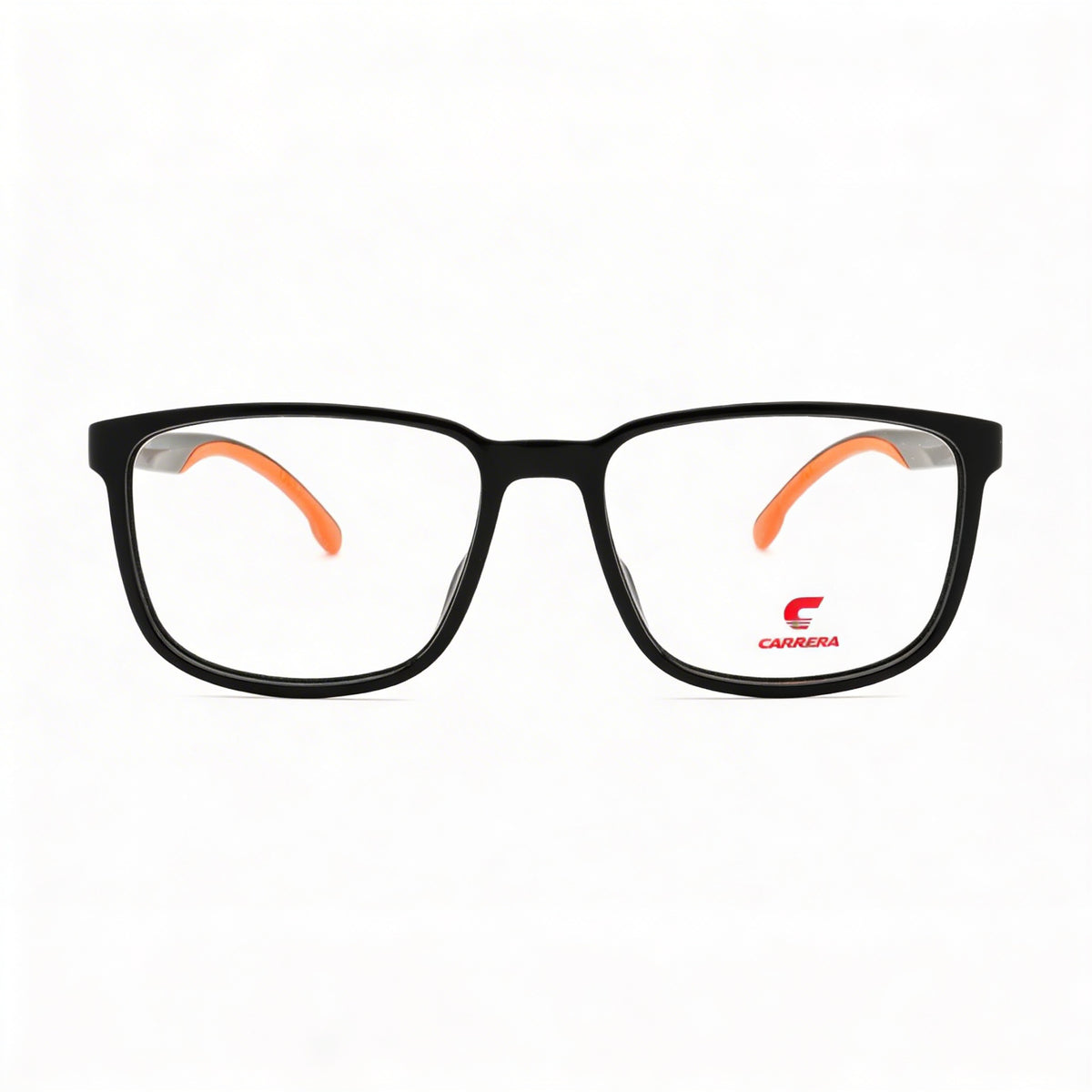 Gafas Carrera 8894 unisex de poliamida, color negro y naranja, con lentes de policarbonato, 55-17-145 mm, Photo 2