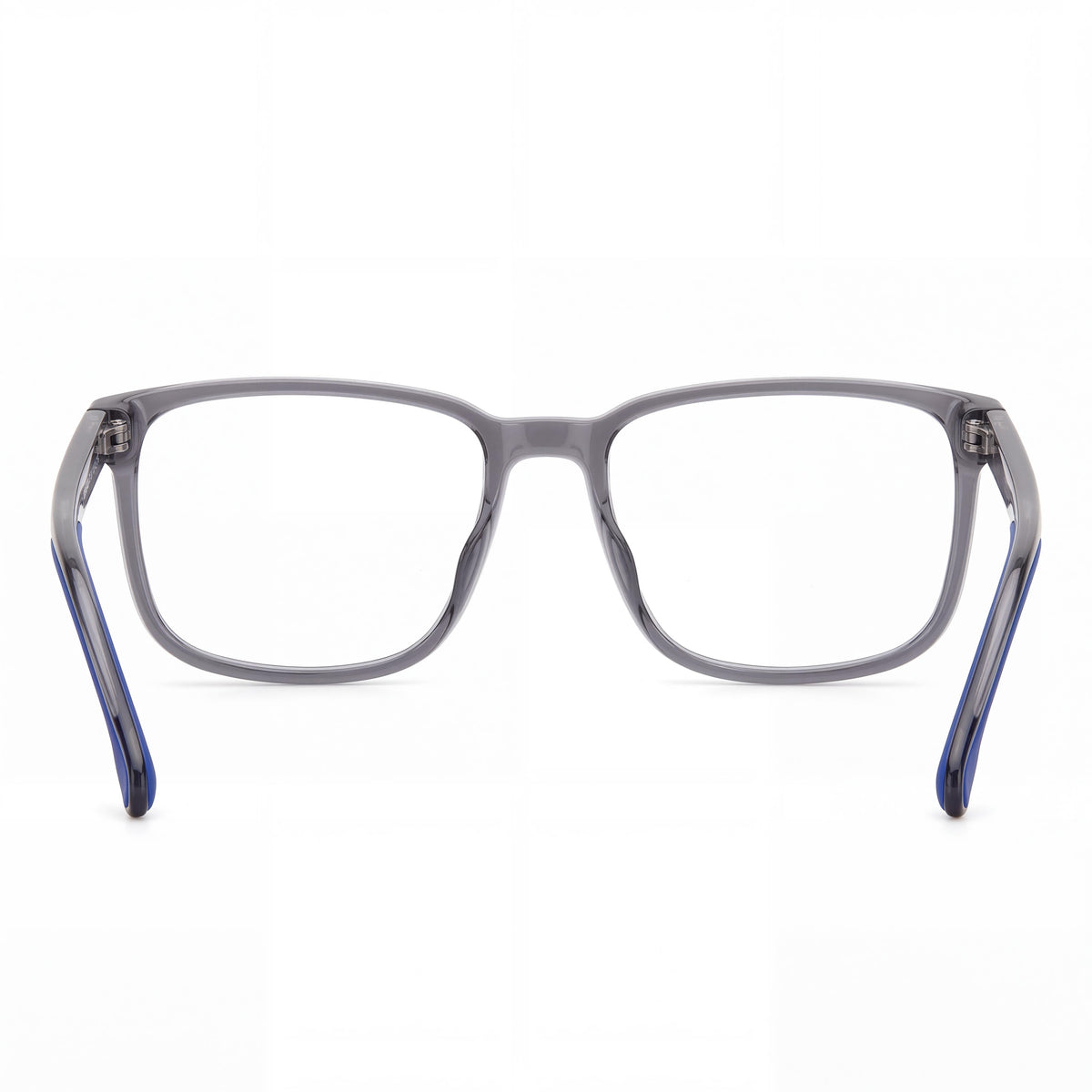 Carrera 8894 Grey Blue Rectangle Eyeglasses Unisex, 55mm, Photo 3