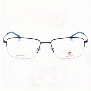 Carrera 8895 Rectangle Eyeglasses Unisex — front view, Metal