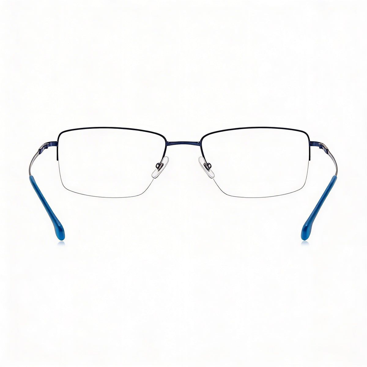 Carrera 8895 Gafas Rectangulares Unisex Azul Mate, Metal 55mm, Photo 3