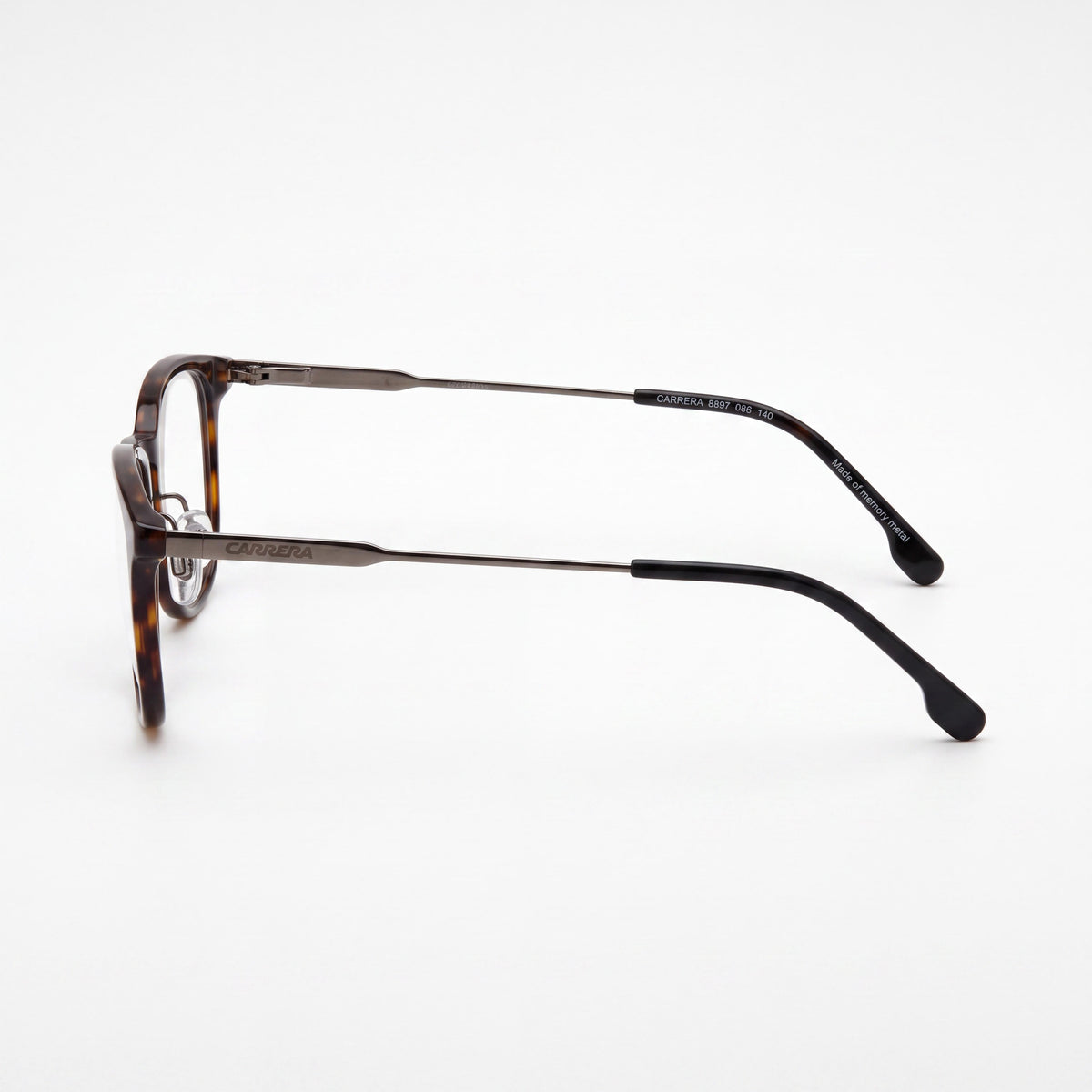 Carrera Gafas Carrera 8897 cuadradas para hombre, de acetato ligero en color Habana, tamaño 55-17-140, Photo 2