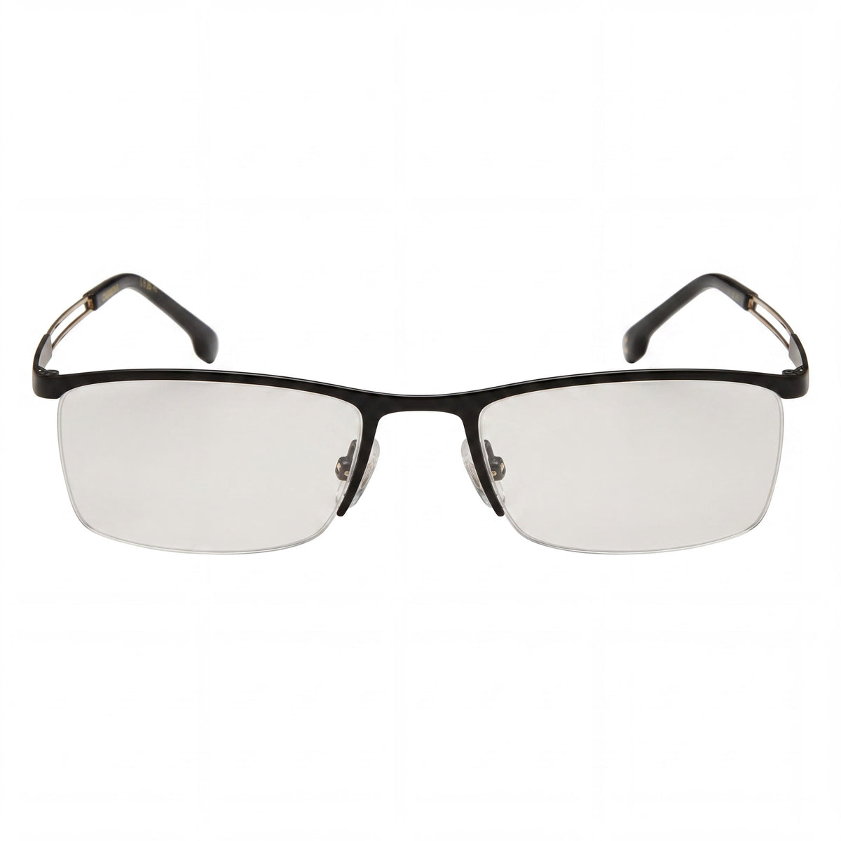Gafas rectangulares unisex Carrera 8901 negro mate y dorado, 54 mm, Photo 2