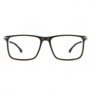 Carrera 8905 Rectangle Eyeglasses for Women — front view, Light Acetate