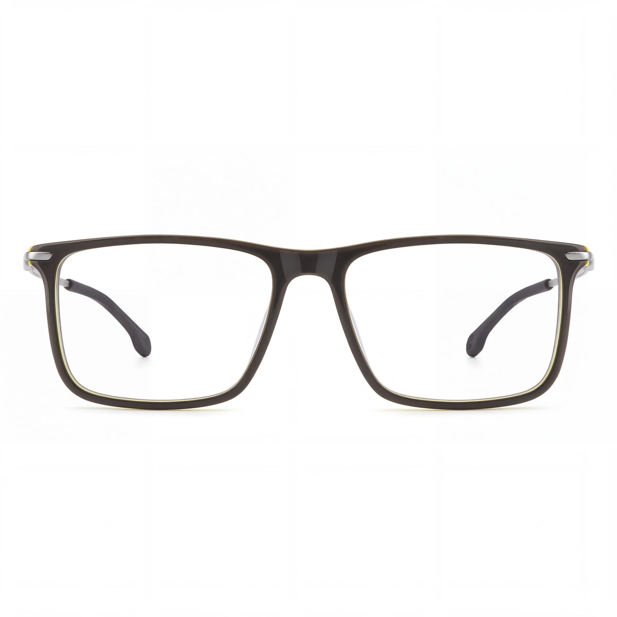 Carrera 8905 Grey Yellow Rectangle Eyeglasses for Women, 54mm, Photo 2