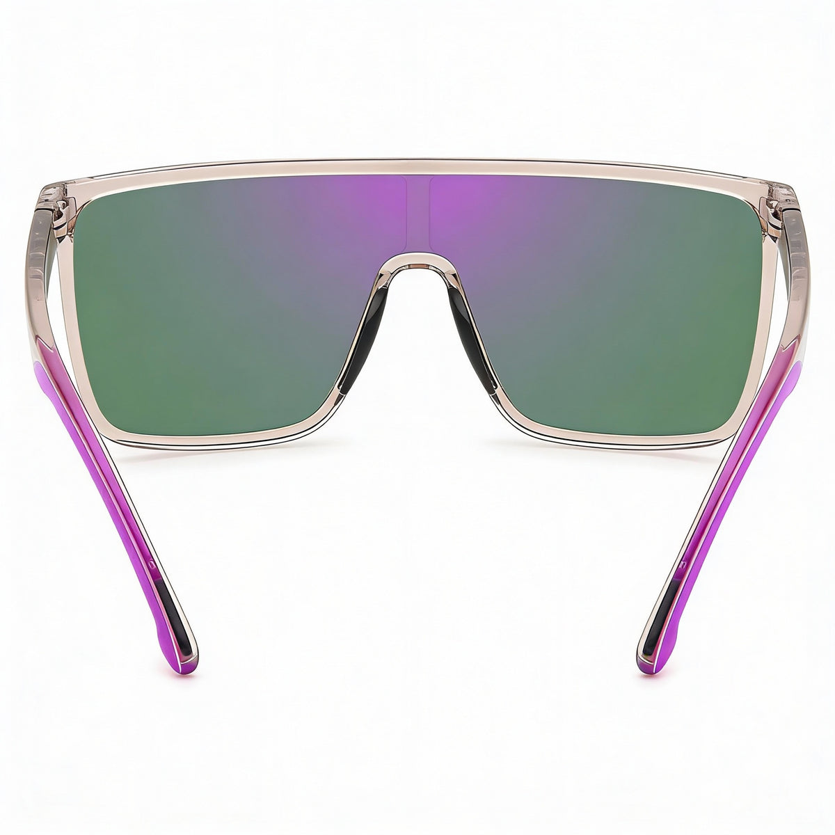 Gafas de sol rectangulares unisex Carrera Nude Purple, 99 mm, Photo 2