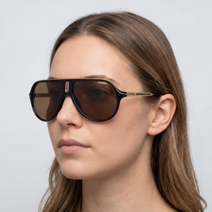 Carrera Black Sunglasses Unisex — lifestyle wear, everyday sun coverage