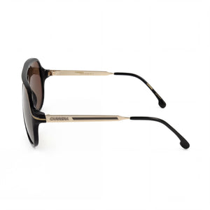 Carrera Aviator Sunglasses Unisex — side view, Gold lens