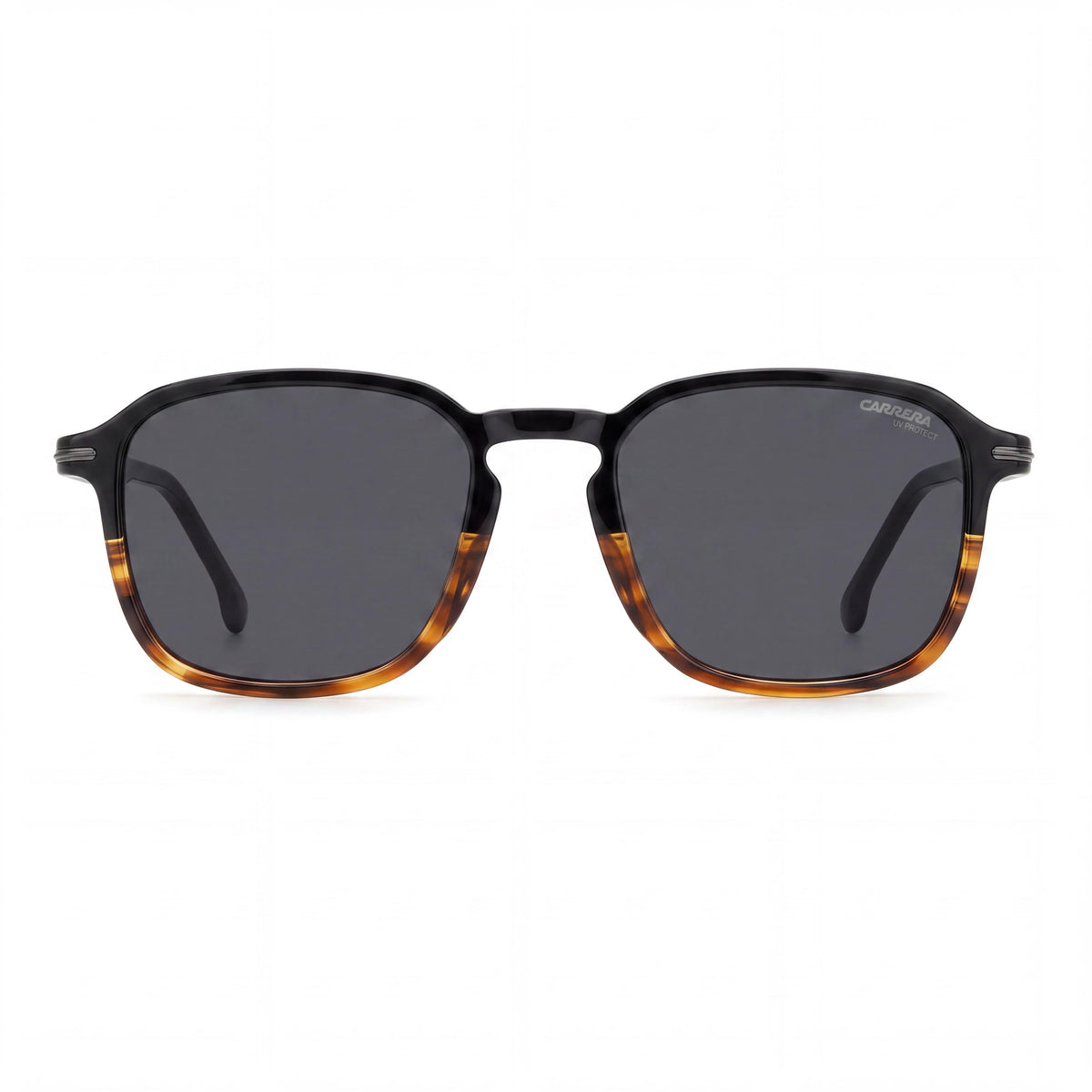 Carrera Black Havana Rectangle Sunglasses for Men, 53mm, Photo 2