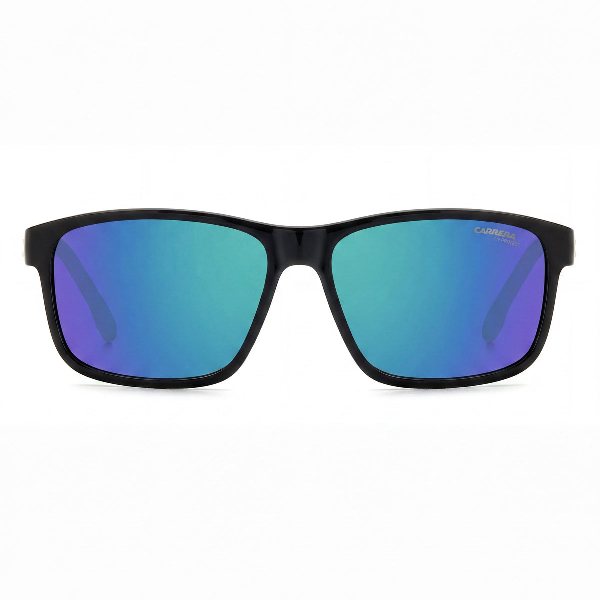 Carrera Casual Unisex Negro Verde Montura Verde Lente Multicapa Poliamida Protección UV No Polarizada 54mm, Photo 2