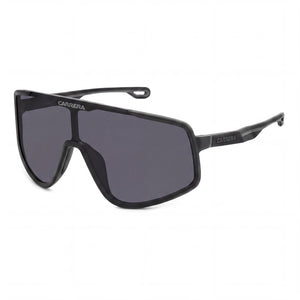 Carrera Black Shield Sunglasses for Women, Matte Black lens