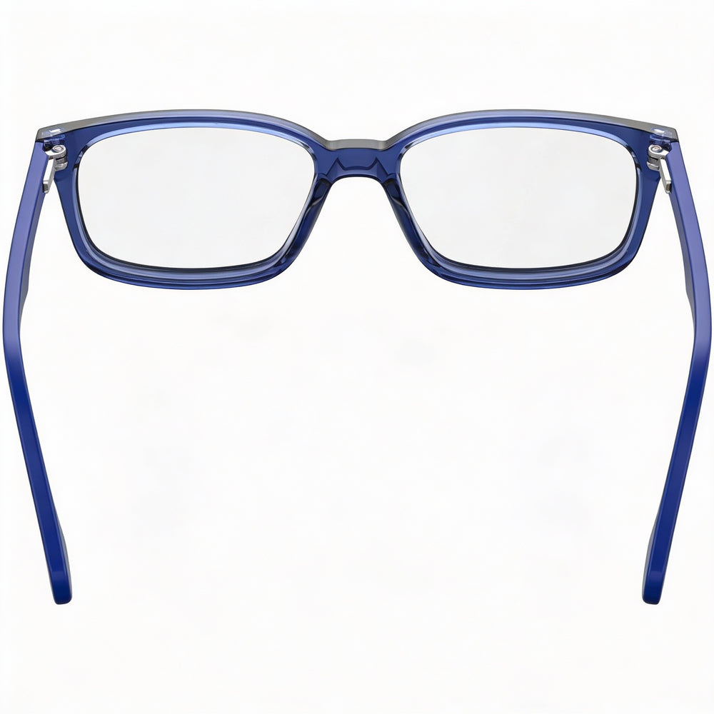 Carrera Rectangle Eyeglasses Unisex — front view, Plastic