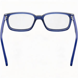 Carrera Rectangle Eyeglasses Unisex — front view, Plastic