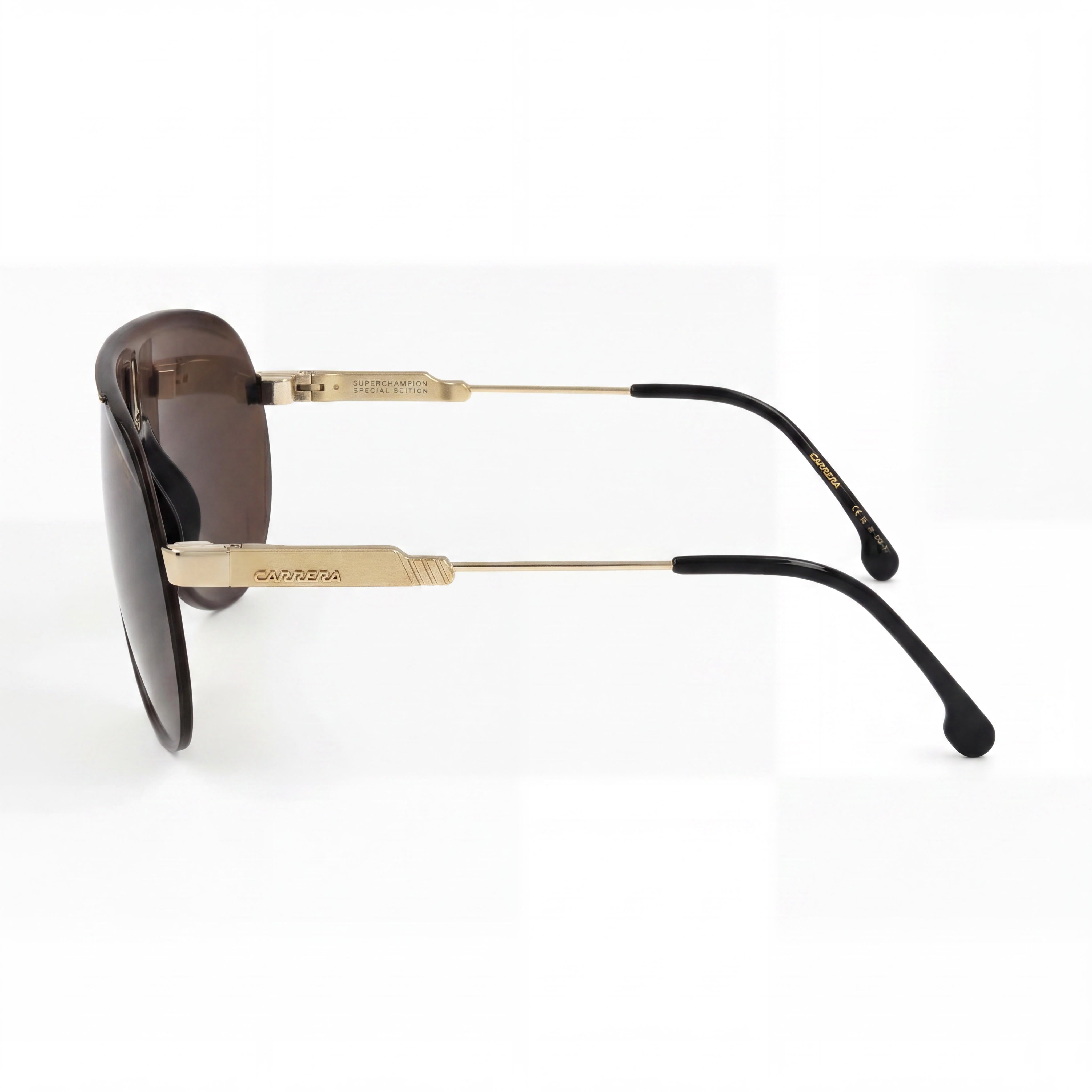 Carrera Black Gold Aviator Sunglasses Unisex, Photo 3