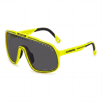 Carrera C Sport 02/S Mask Yellow Black Shield Sunglasses Unisex