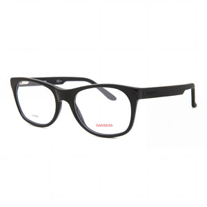 Carrera Ca 6652 Black Rectangle Eyeglasses Unisex, Acetate frame