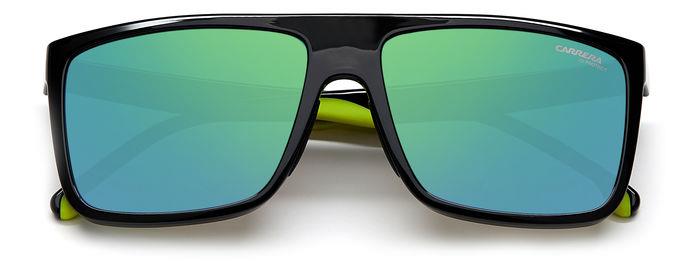 Carrera CA8055/S Black Rectangle Mirrored Sunglasses for Men, 58mm, Photo 4