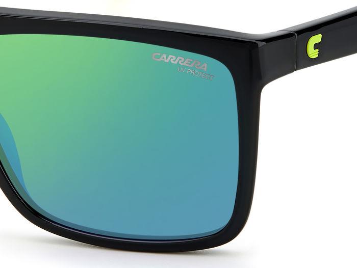 Carrera CA8055/S Black Rectangle Mirrored Sunglasses for Men, 58mm, Photo 5