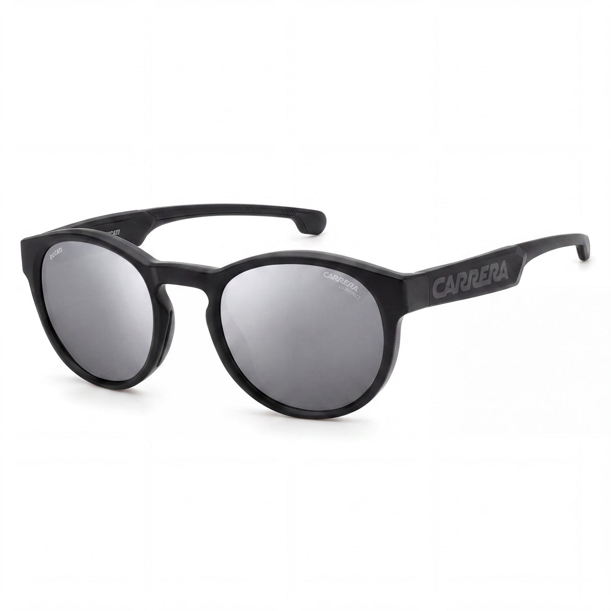 Gafas de sol redondas Carrera Carduc 012/s para hombre, negras y grises, 51 mm, Photo 1