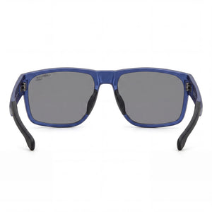 Carrera CARDUC 029/S Rectangle Sunglasses Men — side view, Non-Polarized Blue Metalized lens