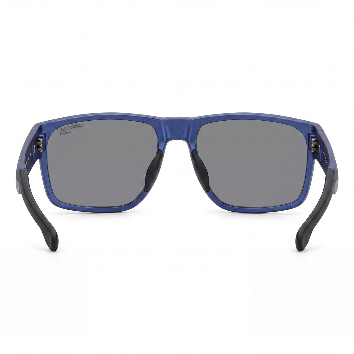 Carrera Ducati Gafas de sol de poliamida elegante para hombre en azul y gris metalizado, lentes metalizadas azules, protección UV 59 mm, Photo 3