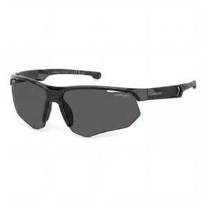 Carrera CARDUC 044/S Black Shield Sunglasses for Unisex, IR lens