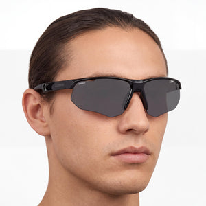 Carrera CARDUC 044/S Shield Sunglasses Unisex — interior view, Non-Polarized lens detail
