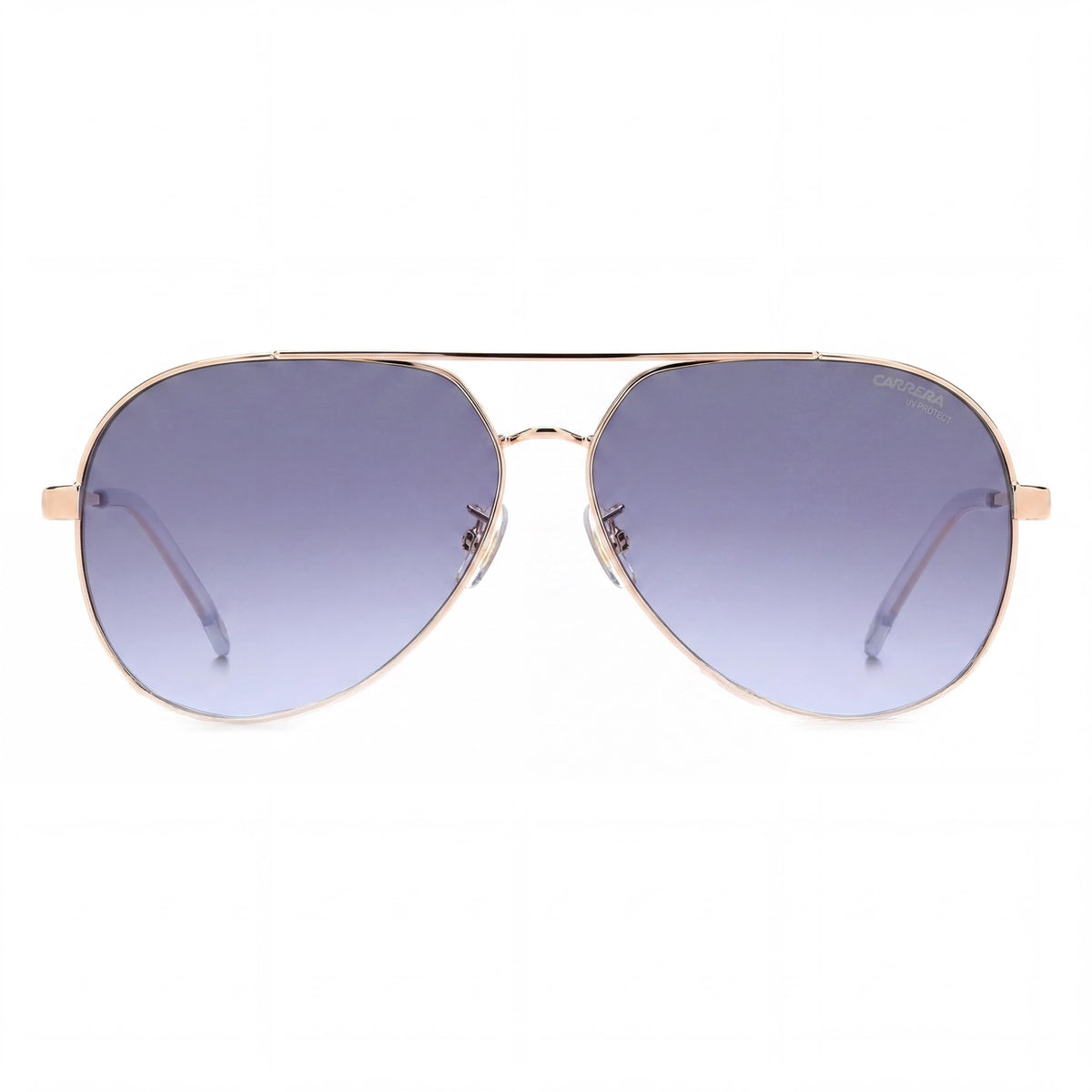 Gafas de sol tipo aviador para mujer Carrera Casual Gold Blue/Grey Azure, 63 mm, Photo 2
