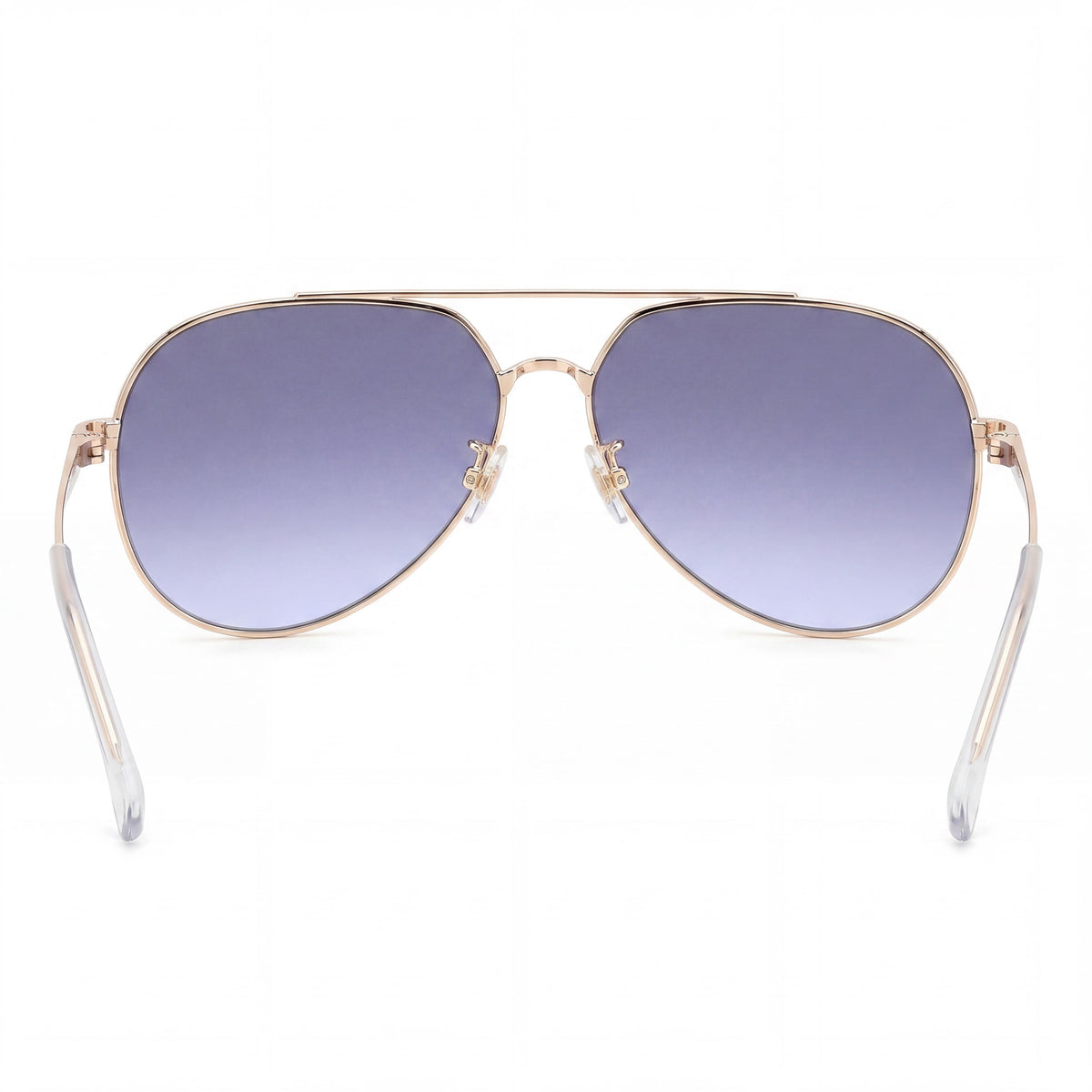 Gafas de sol tipo aviador para mujer Carrera Casual Gold Blue/Grey Azure, 63 mm, Photo 4