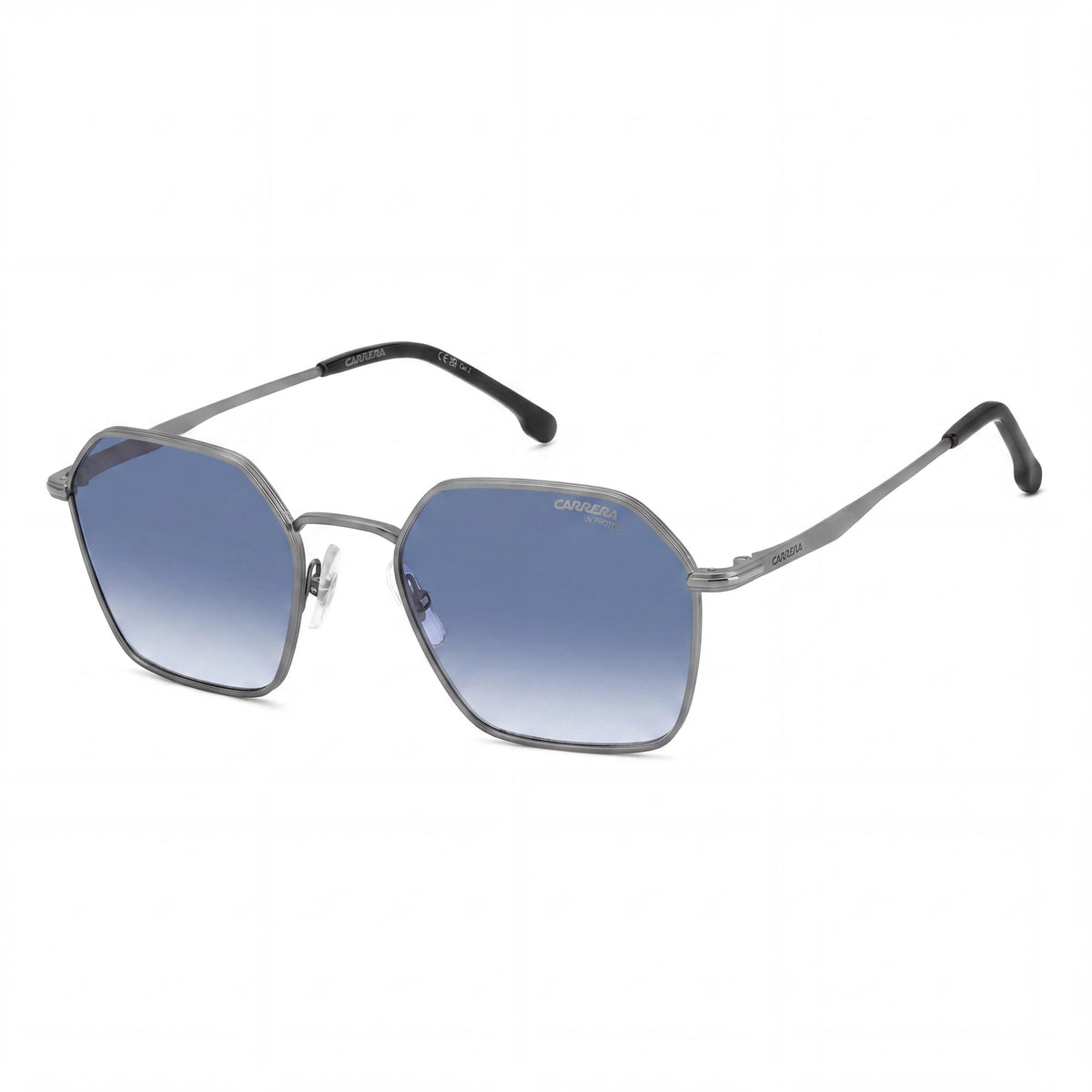 Carrera Casual Carrera 334/S Silver Rectangle Sunglasses for Men, 53mm, Photo 1