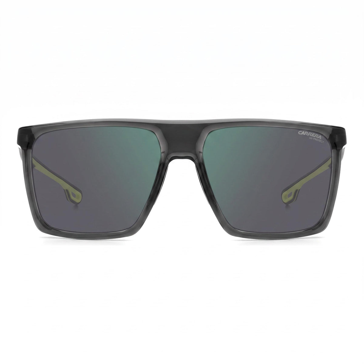 Gafas de sol rectangulares CASUAL de Carrera para mujer, gris y amarillo flúor, 58 mm, Photo 2