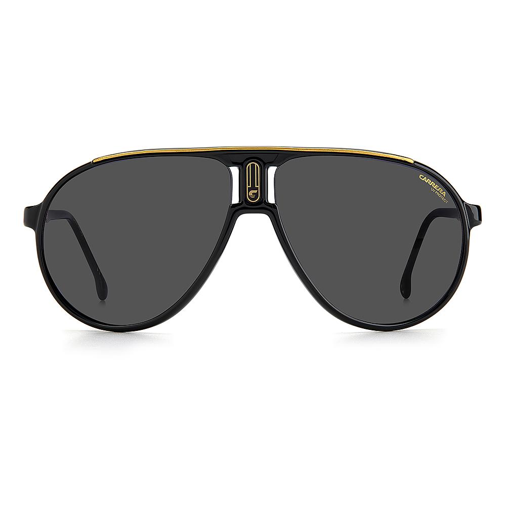 Carrera CHAMPION65/N "DCC/HA" Aviator Unisex Sunglasses — front view, Injection-molded polyamide frame